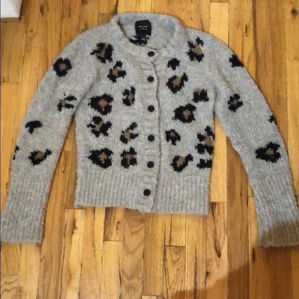 Smythe Leopard Chunky Cardigan